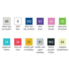 Staedtler - FIMO Ensemble de pâte à modeler - Galaxie douce - Paquet de 14-Contenu : 12 demi-blocs (FIMO soft - blanc, rouge cerise, bleu galaxie, menthe poivrée, vert pomme, prune tendre, lavande, gris dauphin , effet FIMO - or métallisé, argent métallisé, poussière d'étoiles, noctilucent), outil de modelage, marqueur permanent et les instructions