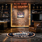 Edmonton Oilers 20x29 Conference Final Celebration - Toile encadree - 31" x 22"-Dimensions finales: 31.5x22.5