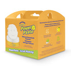 Scrub Daddy - Power Paste + Scrub Mommy -Comprend un pot de nettoyant tout usage PowerPaste et une éponge à double face Scrub Mommy sans colorant pour une application et un nettyage faciles.