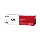 Canon - Cartouche 075 de toner à rendement standard - Jaune-Contenu de l’emballage – Cartouche 075 de toner jaune authentique de Canon