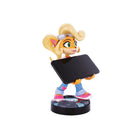 Exquisite Gaming - Crash Bandicoot: Coco Cable Guy support d'origine pour contrôleur et téléphone-Compatible avec tous les contrôleurs PlayStation, Xbox, Switch et console rétro