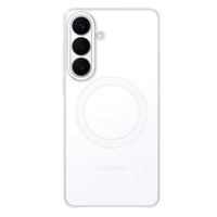 Samsung - Coque magnétique transparente transparente pour Galaxy S26+-Grâce à ses bords lisses et à son profil fin, la coque magnétique transparente offre une prise en main confortable et un transport aisé, tout en assurant une adhérence naturelle et élégante