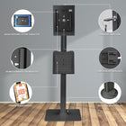 Mount-It - Kiosque antivol pour tablettes avec porte-documents pour iPad, iPad Air, iPad Pro-Conception durable en acier haute résistance et en aluminium