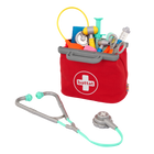 Battat - Kit médical jouet-Jeu créatif : Examine les oreilles de patients imaginaires avec l’otoscope, utilise le pansement pour soigner les bobos, et bien plus encore
