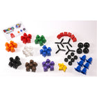 Snapo Jr. - Kit de construction avancé avec blocs de construction - 80 pièces-Tous les blocs Snapo sont fabriqués à 100 % aux États-Unis dans notre usine de fabrication de Reading, en Pennsylvanie