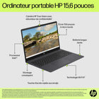 HP - Ordinateur portable 15,6 po - Processeur Intel N100, 128 Go SSD, 4 Go RAM, Windows 11 Famille en mode S avec 1 an d'abonnement à Microsoft 365-Sans scintillement : Grâce à la technologie DC Dimming, qui contrôle la luminosité en ajustant le courant continu plutôt qu’en faisant fonctionner le rétroéclairage, nous pouvons éliminer le scintillement de l’écran pour une visualisation plus confortable