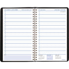 Staples - Agenda quotidien 2026 - 8 po H x 4 7/8 po l - couleurs assorties - bilingue-Couleur de couverture assortie, noir ou bleu (choix de couleur non disponible)