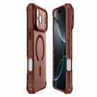Itskins - Étui Hybrid_R Vapor MagSafe pour iPhone 17 Pro - Moka-Protection extrême contre les chutes de 3 m/10 pieds