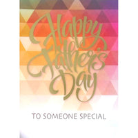 Mill Brook Studio - Cartes De Souhaits De La Fête Des Pères 5-3/8 po x 7-3/4 po / Enveloppes - Paquet De 18 - Spectre De Couleurs-Cartes de souhaits qualité boutique