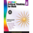 Livre numérique : Carson Dellosa - Spectrum Critical Thinking for Math, 8e année-1