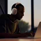 Apple - AirPods Max - Argent-Arceau avec maille filet et coussinets en mousse viscoélastique pour un ajustement exceptionnel