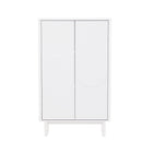 Manhattan Comfort - Ella 31,5 po Buffet Moderne d’Appoint - Blanc-Buffet moderne pour salle à manger, salon et chambre
