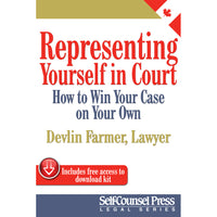 Self-Counsel Press - Se représenter devant le tribunal [téléchargement]-Self-Counsel Press est la première source de livres de bricolage sur le droit et les petites entreprises. Nos livres, ebooks et kits de formulaires sont conçus pour vous aider à vous aider. Tous nos titres juridiques sont rédigés par des avocats qui exercent dans le domaine sur lequel ils écrivent. Nos livres d'affaires sont rédigés par des experts en la matière. Des gens qui ont « été là, ont fait ça » dans les entreprises sur lesquell