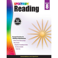 Livre numérique : Spectrum - Spectrum Reading, 704586-EB, 8e année-Vous recevrez deux courriels : le premier confirmant la totalité de votre commande et le second comportant un lien de téléchargement. Vous pourrez utiliser le lien de téléchargement immédiatement ou plus tard, comme vous le voulez.