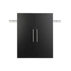 Prepac - Armoire supérieure accrochable HangUps de 24 po - noir-Poids total du produit : 42 lb 19 kg