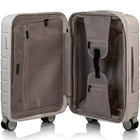 Champs - Linen Ensemble de Bagages 3 Pièces - Ivoire-Valise de 20 po approuvée TSA