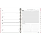 Cambridge - Agenda scolaire hebdomadaire/mensuel Alicia 2025-2026 - 11 po H x 8 1/2 po l - rose - bilingue-Format des pages : 11 po H x 8 1/2 po l