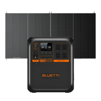 Bluetti - Centrale électrique portative Premium Série AC180P et panneau solaire PV350-Charge plus rapide : Prêt à aller dans les 1 heure avec AC Turbo Charging ou charge PV.  Puisez dans l’énergie abondante du soleil grâce à une charge photovoltaïque efficace.