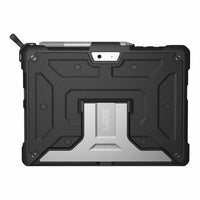 UAG - Étui Robuste Metropolis Microsoft Surface Go 4/3/2/1, Noir-Noyau souple résistant aux chocs et poignée tactile