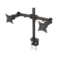 TygerClaw - Support de bureau pour double écran de 13 po à 27 po-Offre une flexibilité pour une variété de tailles de moniteur
