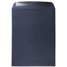 JAM Paper Enveloppes format livret, 10 x 13 po, bleu marine, 100/paquet-Enveloppe de papier lisse bleu marine
