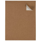 JAM Paper Étiquettes carrées adresses, 2 x 2 po, brun kraft, 240/paquet-Dimensions : 2 x 2 po