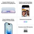 Apple - iPhone 17 - 512 Go - Blanc  - Débloqué-VITE RECHARGÉ, CONÇU POUR DURER. - Autonomie d’une journée offrant jusqu’à 30 heures de lecture vidéo. Jusqu’à 50 % de charge en 20 minutes