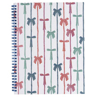 Pep Rally - Cahier à spirale - 8 po H x 10 po l - Sweet Boho-Cahier à spirale de 8 x 10" avec couverture en carton durable et spirales double argent