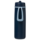 b.box - Bouteille isotherme à couvercle rabattable - 690 ml - Minuit-Compatible avec la plupart des porte-gobelets de voiture standard (diamètre recommandé > 80 mm)