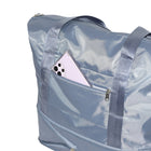 Nicci - Sac extensible Travel Weekender Duffel - Bleu -Poche intérieure zippée et poches intérieures fendues