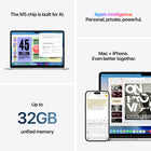 Apple - MacBook Air 15 po - M5 - 10 coeurs - 1 To SSD - Mémoire unifiée 16 Go - Argent-Si Vous Aimez iPhone, Vous Allez Aimer Mac - Mac fonctionne en parfaite synergie avec vos autres appareils Apple. Affichez et contrôlez votre iPhone sur votre Mac grâce à la recopie d’iPhone. Copiez quelque chose sur iPhone, puis collez sur Mac. Ou utilisez Mac pour texter dans Messages et répondre à vos appels FaceTime