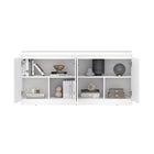 Manhattan Comfort - Buffet moderne Griffin 62" à 4 portes - Blanc-10