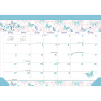 BrownTrout - 2026 Calendrier de bureau mensuel de 18 mois - House of Turnowsky - 14 po x 10 po-Grille Agrandie - Le nouveau design élargi permet aux grilles mensuelles d'être encore plus spacieuses et pratiques que jamais