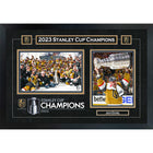 Jack Eichel 18x26 Golden Knights 2023 Stanley Cup Collage - Impression encadree - 22" x 18"-Qualité supérieure - virtual frames