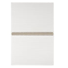 Gry Mattr - Cahier de notes à spirale - 8,5 po x 11 po - Ligné - 80 feuilles - Havane-4