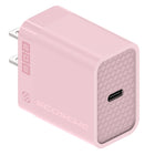 Scosche -  chargeur rapide USB-C PowerVolt Power Delivery 20 watts avec câble tressé de recharge USB-C 1,8 m - rose-Le chargeur 20 watts Power Delivery USB-C offre la recharge rapide.