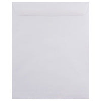 JAM Paper - Enveloppes à Fenêtre Ouverte, Blanc Brillant, 11 1/2 x 14 1/2, Paquet de 250-Couleur: blanc