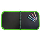 The Pencil Grip - Cahier d'activités réutilisable Daily Doodler - Couverture Voyage, 4 Wonder Stix inclus-Comprend une pochette de voyage pour Wonder Stix.