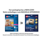 Avery - Étiquettes rectangulaires blaches avec TrueBlock, 3-1/3 po x 4 po, Paquet de 150 (5264)-6 étiquettes par feuille