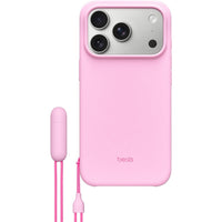 Beats - Étui Kickstand avec MagSafe et contrôle de caméra pour iPhone 17 Pro - Pebble Pink-Compatibilité avec l’iPhone 17 Pro