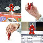 Pencil Grip - Magnet Man Clip Magnétique - Couleurs Assorties - Lot de 40-Couleurs assorties (les couleurs peuvent varier)