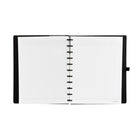 Cambridge - Grand cahier de bureau à disque - Noir - 11,2 po H x 9,3 po l-Des recharges et des séparateurs supplémentaires sont également disponibles. Ces accessoires vous permettent de personnaliser et d'organiser davantage votre cahier selon vos préférences