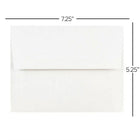 JAM Paper - Enveloppes format livret à rabat droit et fermeture gommée, 5 1/4 po x 7 1/4 po, blanc, paq./250-Parfait pour les cartes de vœux, les invitations, les mariages ou toute autre annonce