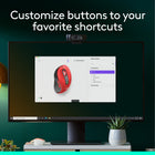 Logitech Signature M650L Souris Sans Fil - Rouge-Moins de Bruit, plus de Concentration: Travaillez au bureau ou chez vous, avec la souris silencieuse Signature M650 de Logitech profitez de 90 percent de clics moins bruyants avec la technologie SilentTouch