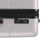 Bugatti - Collection Timeless, Ensemble de Valise 2 Morceaux à Coque Rigide - Crème -Système d'extension à fermeture éclair offrant 20 % d'espace de rangement supplémentaire (uniquement sur le modèle de grande valise en soute)