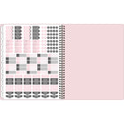 Cambridge - Agenda scolaire hebdomadaire/mensuel Alicia 2025-2026 - 11 po H x 8 1/2 po l - rose - bilingue-Un mois sur deux pages avec des blocs quotidiens ouverts, une section QuickNotes et des calendriers de référence des mois passés/à venir