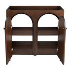Modway - Appia 36" Armoire de toilette de salle de bain (lavabo non inclus) - Noyer-Assemblée requise