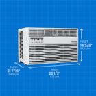 Danby - Climatiseur de fenêtre 12 000 BTU - Blanc-Commandes électroniques avec affichage LED et télécommande