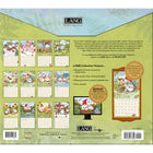 Lang - 2026 Gnome Sweet Gnome Calendrier Mural Deluxe Mensuel - 30,5 cm l x 30,5 cm H - Anglais-Papier élégant gaufré façon lin