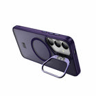 Blu Element - Coque Chromatic Kick Compatible MagSafe Galaxy S25 - Violet Profond-Élégant et mince
